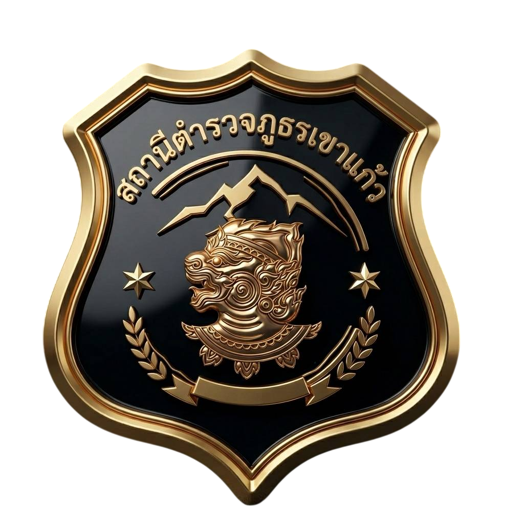 สถานีตำรวจภูธรเขาแก้ว logo